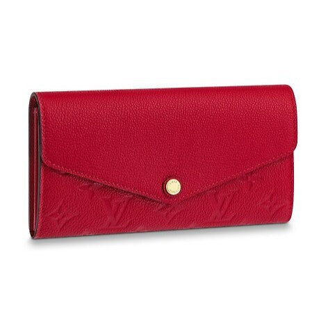 Louis Vuitton Sarah NM -Cherry Monogram Empreinte Wallet Case
