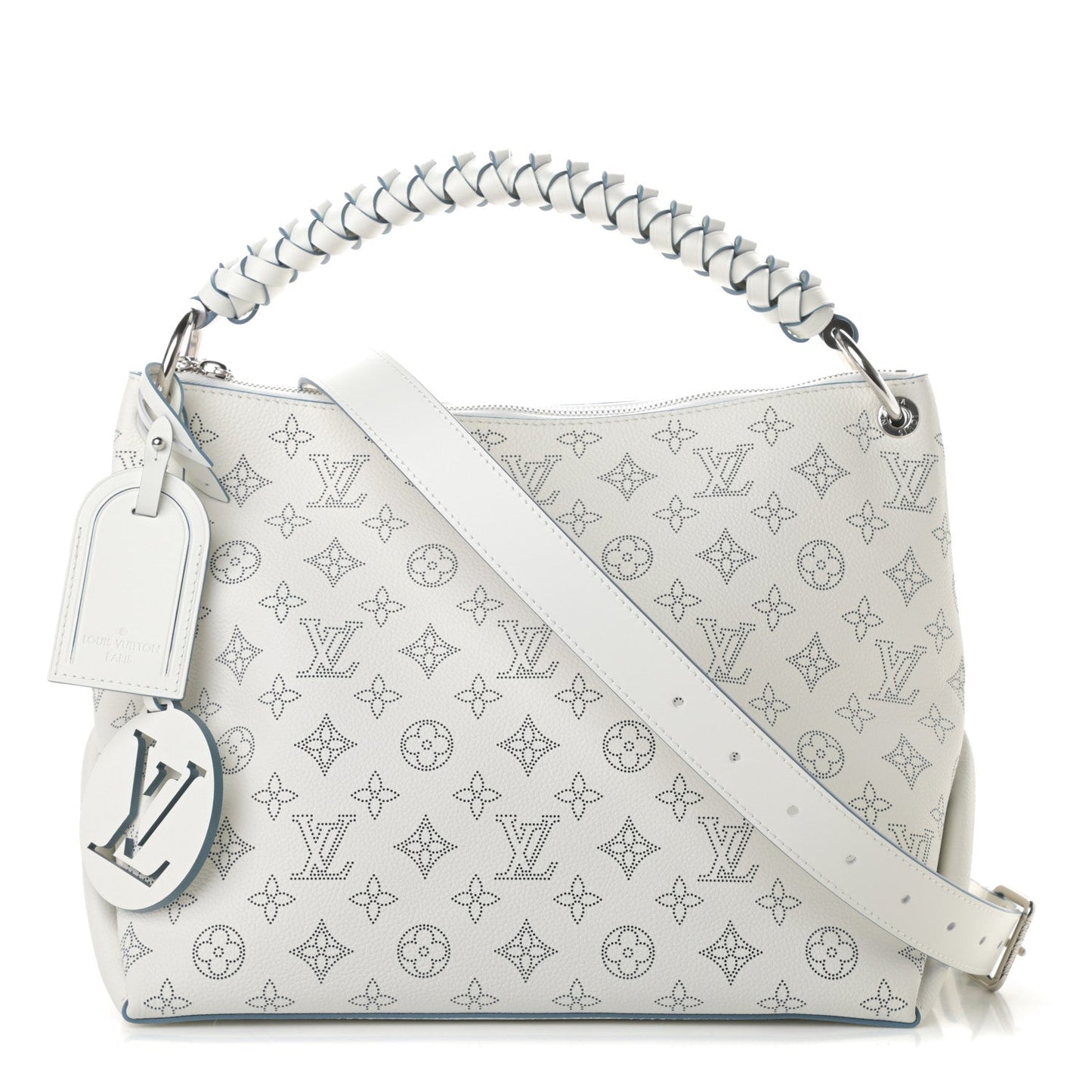 Louis Vuitton SNOW MAHINA HOBO MM Shoulder Bag