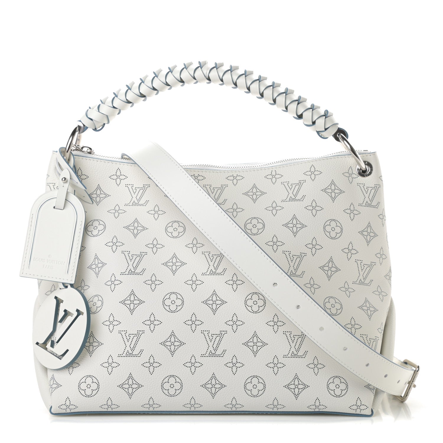 Louis Vuitton SNOW MAHINA HOBO MM Shoulder Bag