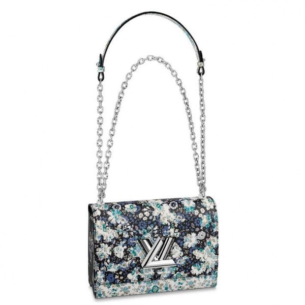 Louis Vuitton Twist Floral MM Handbag
