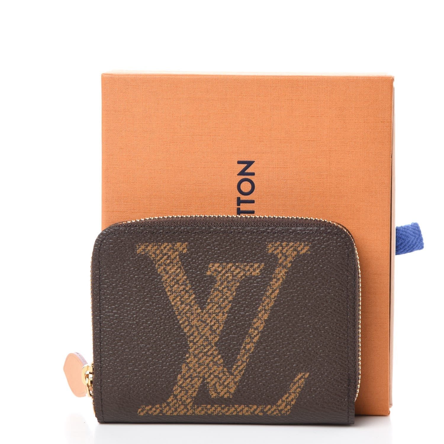 Louis Vuitton Zippy Coin Purse Giant Monogram Wallet Case