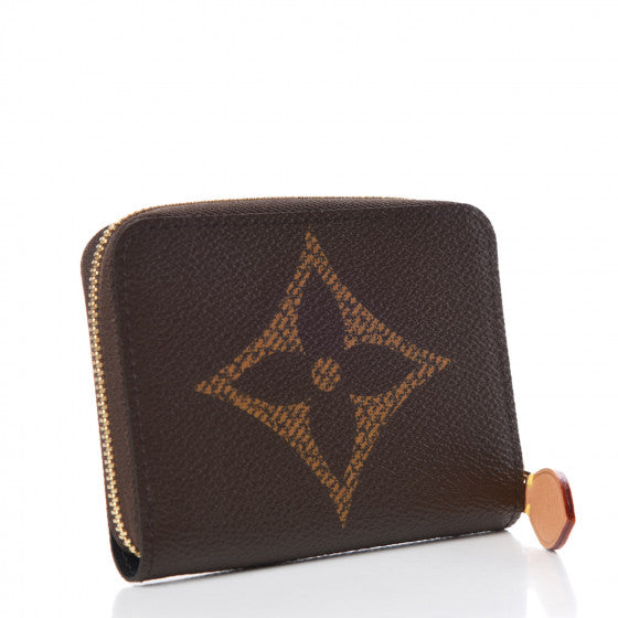 Louis Vuitton Zippy Coin Purse Giant Monogram Wallet Case