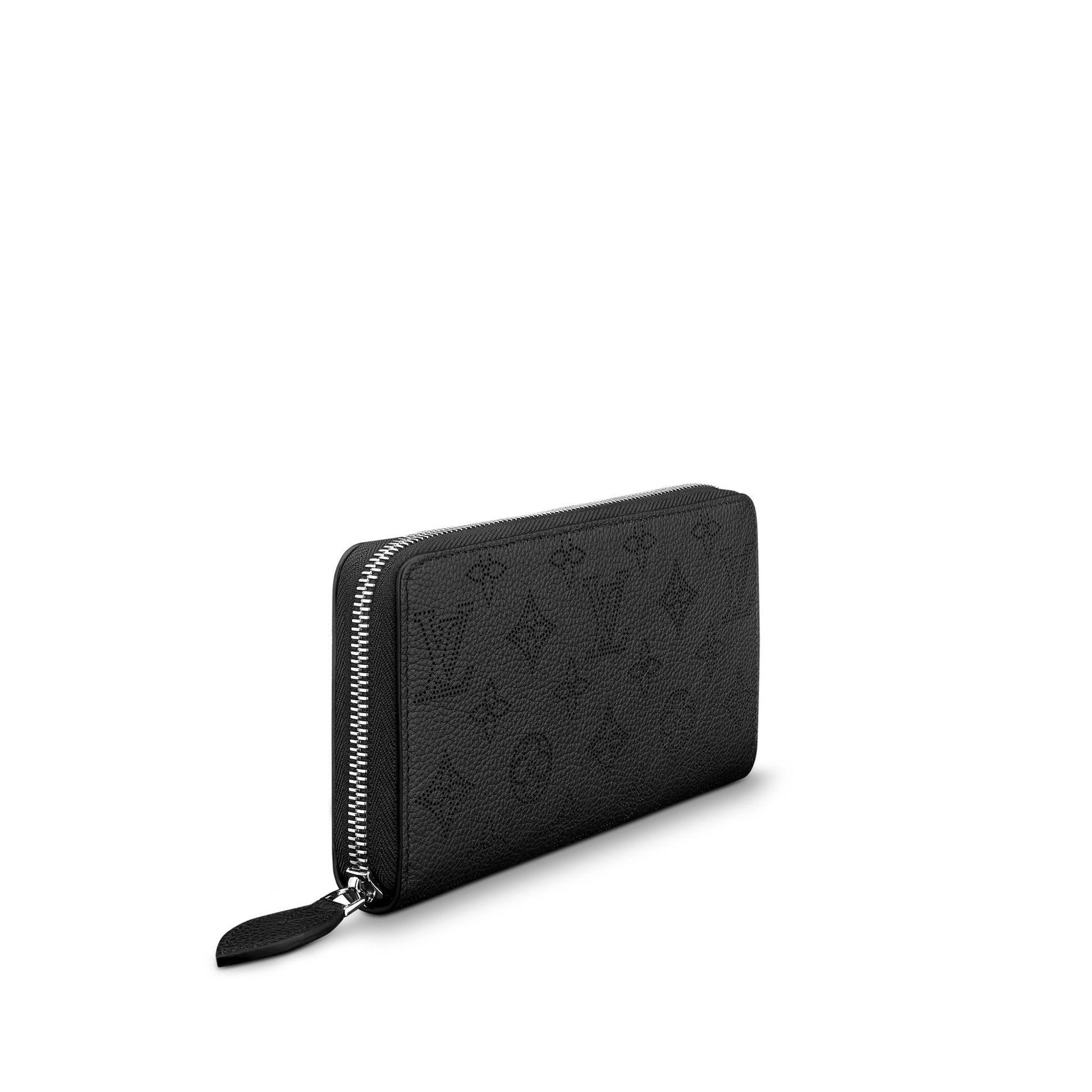 Louis Vuitton MAHINA ZIPPY Monogram Leather Wallet Case