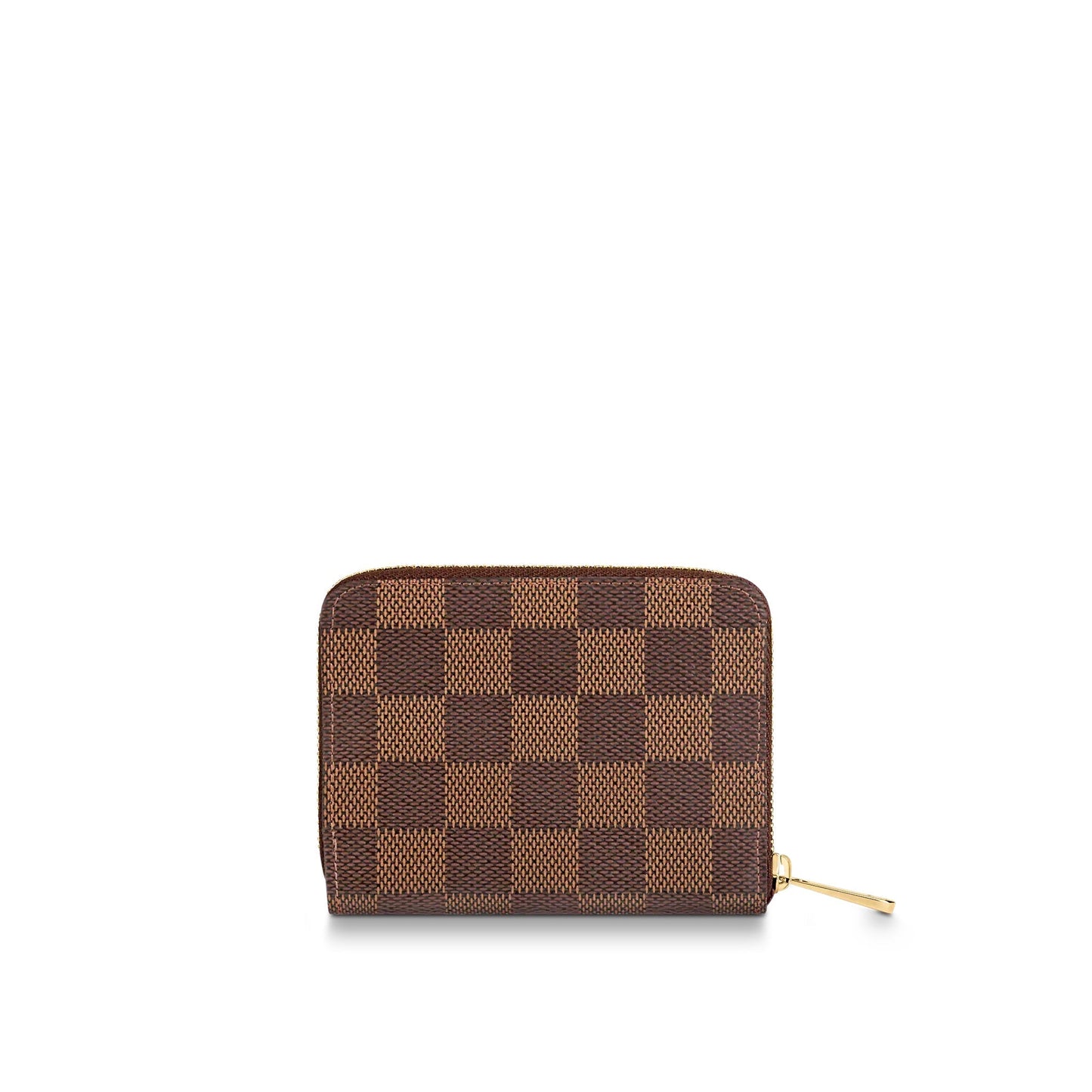 Louis Vuitton ZIPPY COIN PURSE EBENY Damier Wallet Case