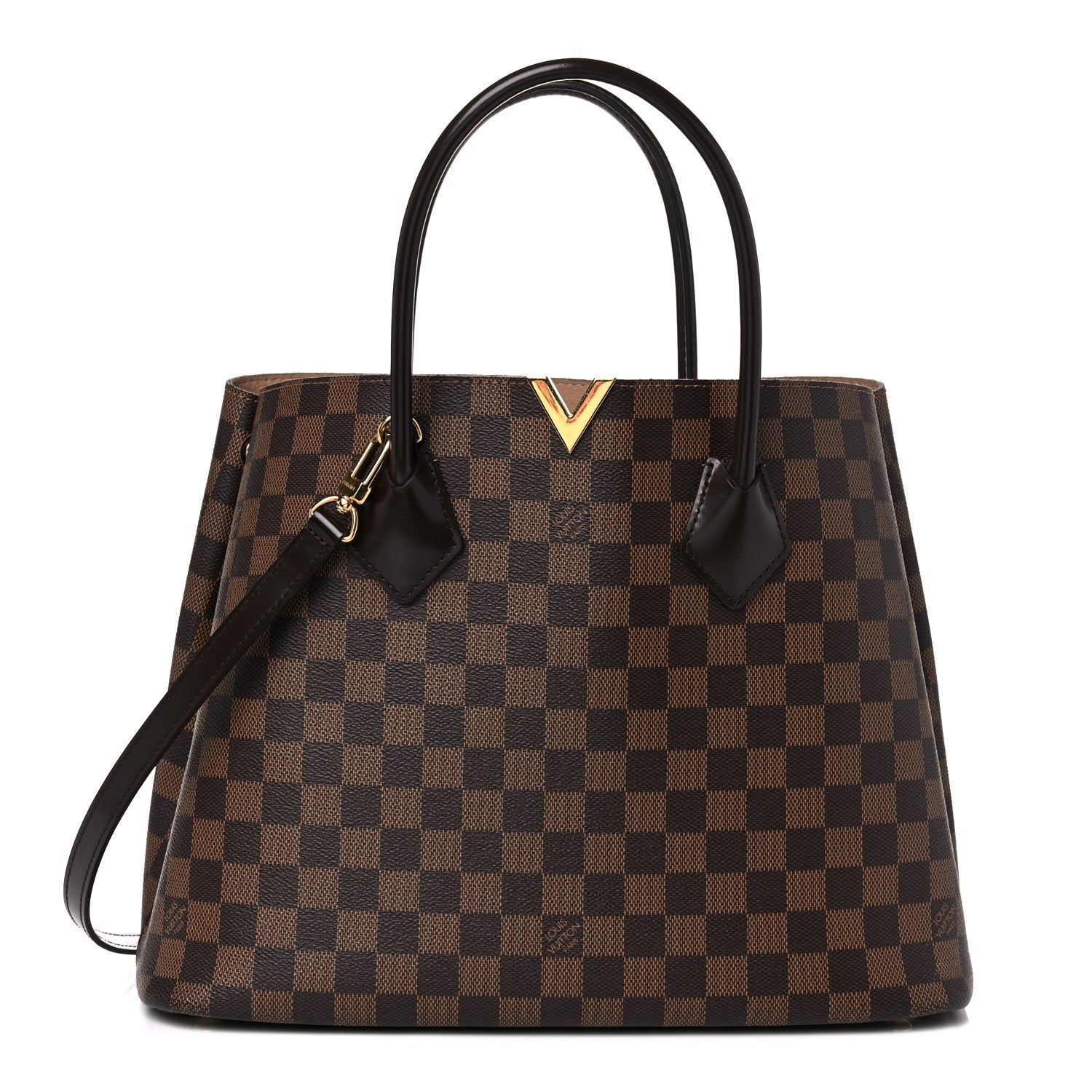 Louis Vuitton Kensington Damier Ebene Handbag