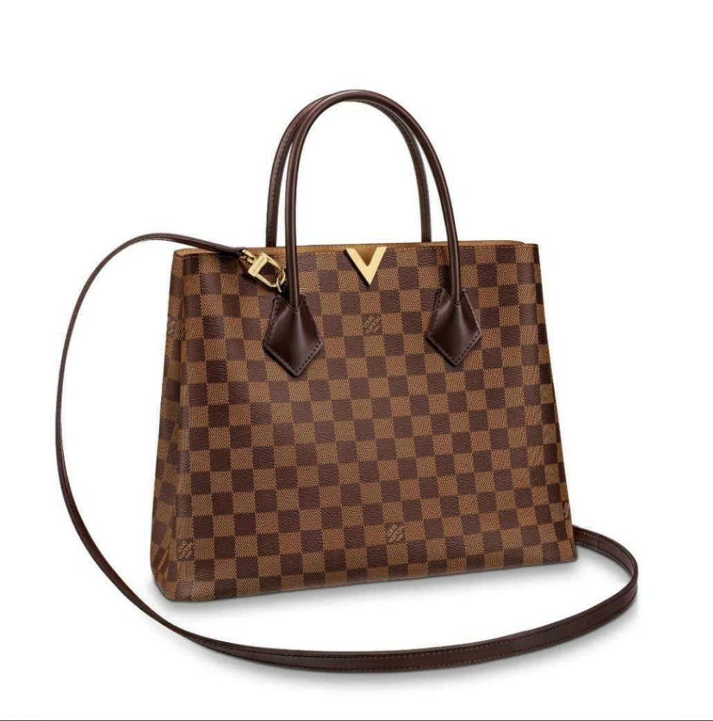 Louis Vuitton Kensington Damier Ebene Handbag