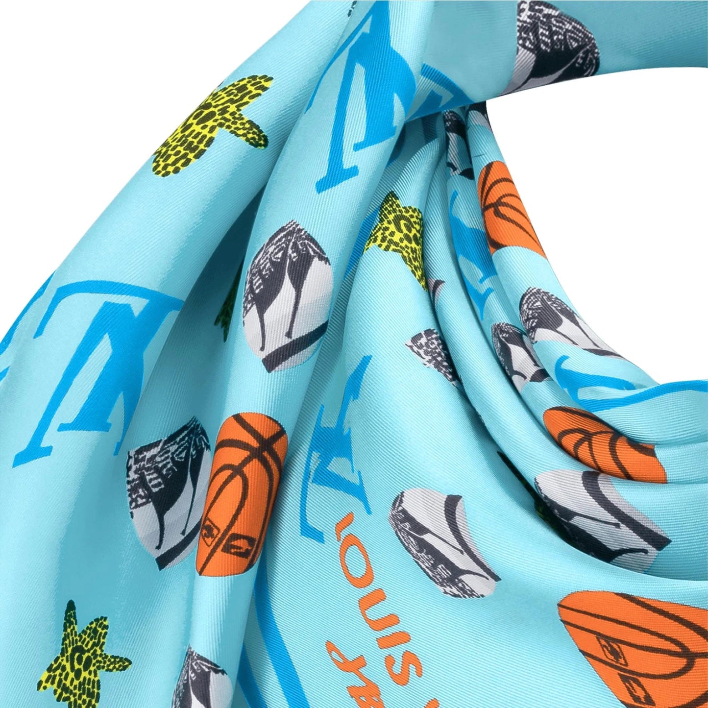 Louis Vuitton X JONAS WOOD SHAWL Monogram Scarf