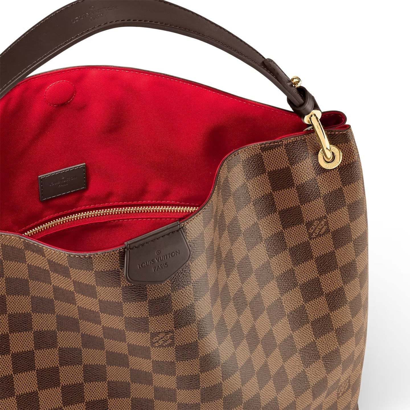 Louis Vuitton EBENE MM HOBO Damier Shoulder Bag