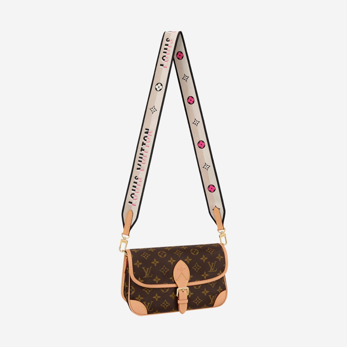 Louis Vuitton DIANE SATCHEL Monogram Satchel Bag