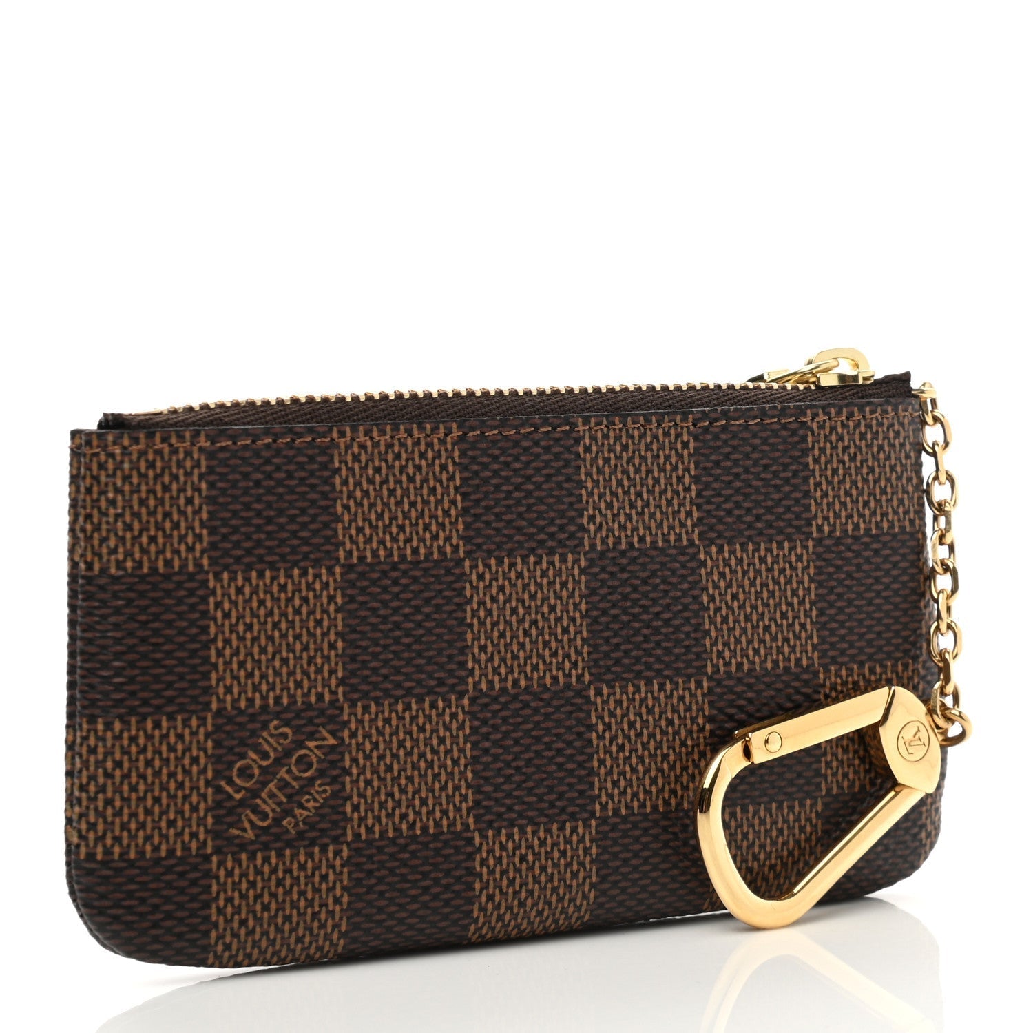 Louis Vuitton POCHETTE CLES EBENE Damier Wallet Case