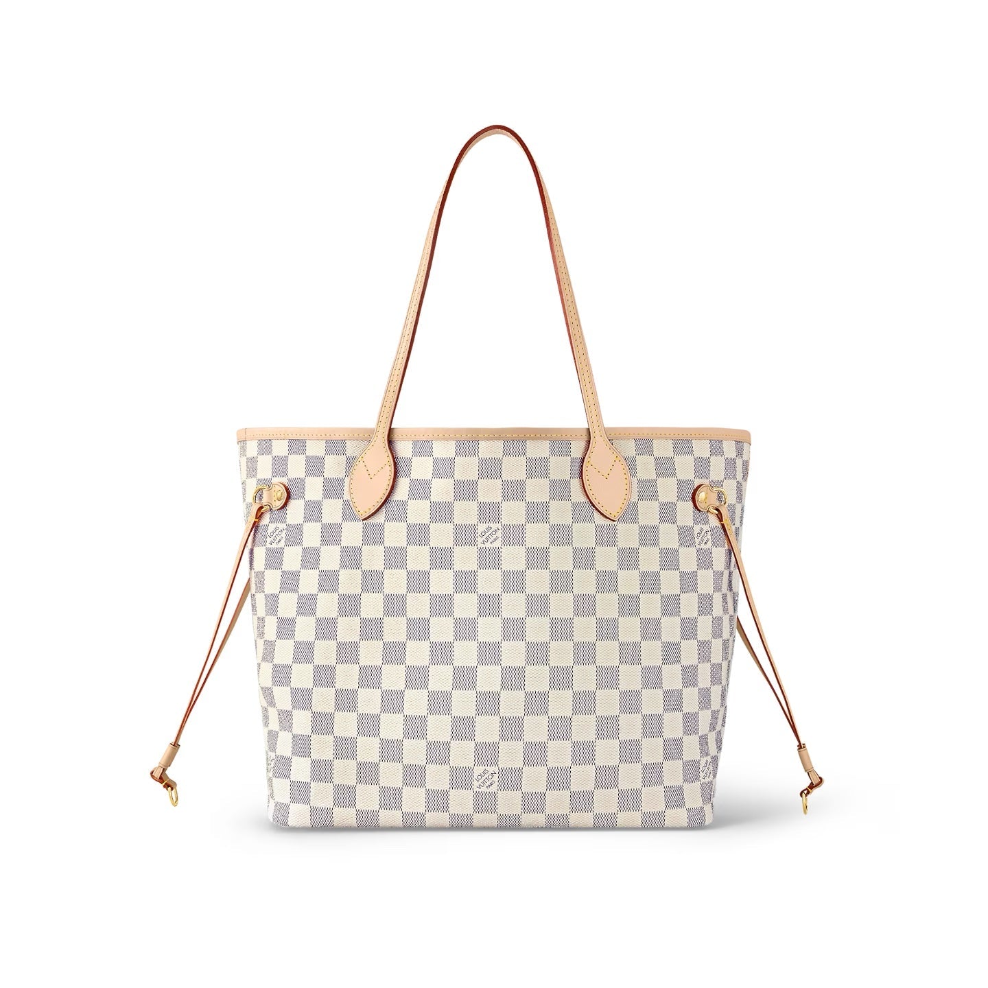 Louis Vuitton AZUR MM ROSE Damier Neverfull Tote Bag