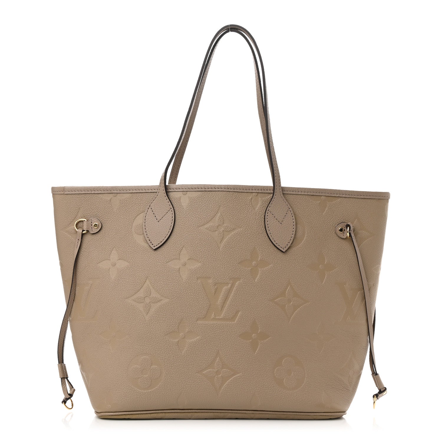 Louis Vuitton MM Monogram Empreinte Leather Neverfull Tote Bag