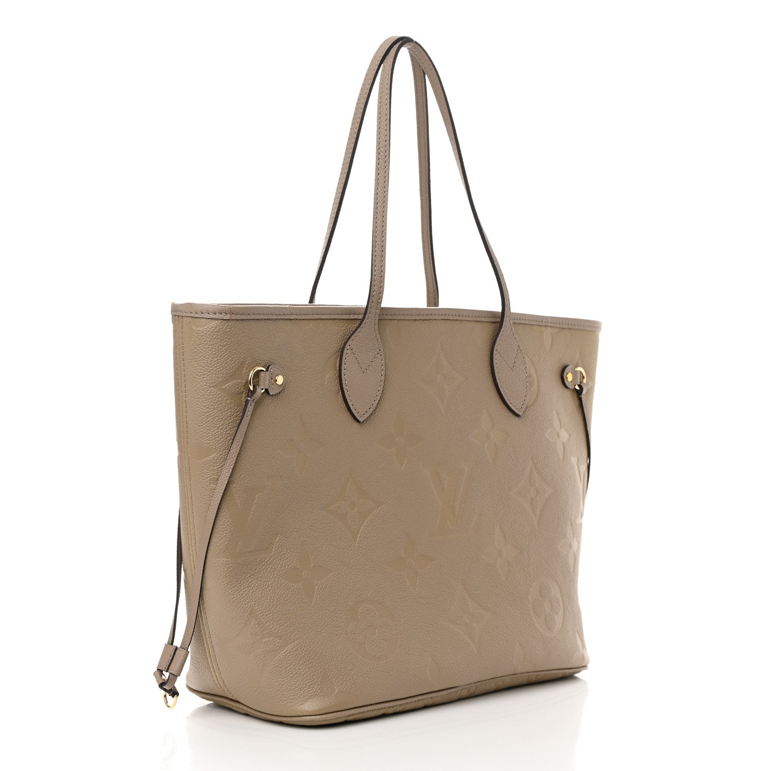Louis Vuitton MM Monogram Empreinte Leather Neverfull Tote Bag