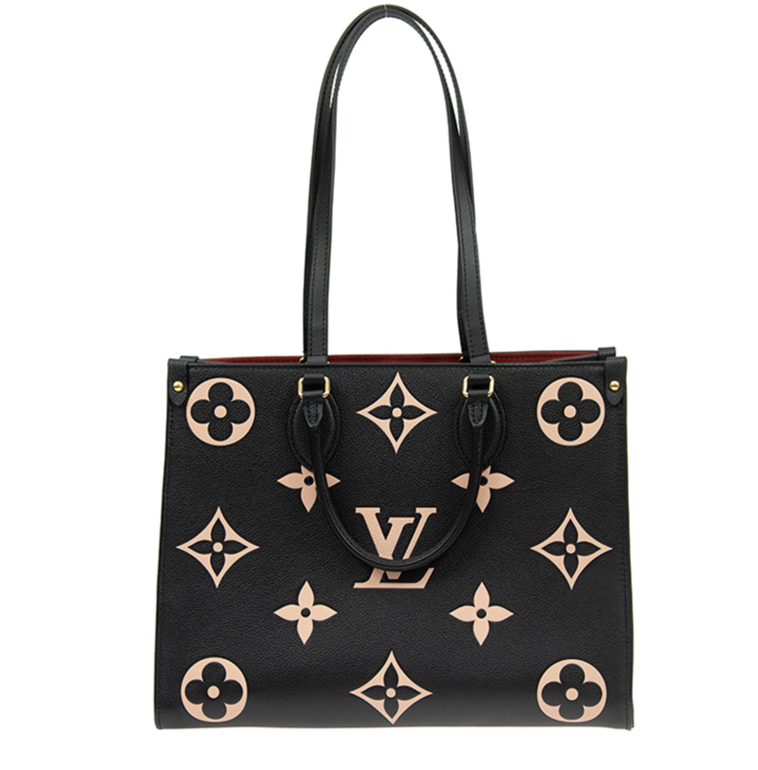 Louis Vuitton "ON GO " GIANT MM Monogram On The Go Tote Bag