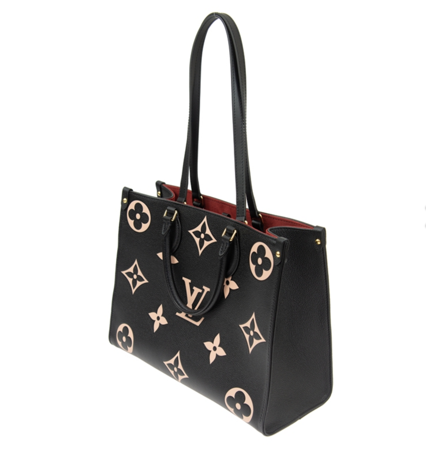 Louis Vuitton "ON GO " GIANT MM Monogram On The Go Tote Bag