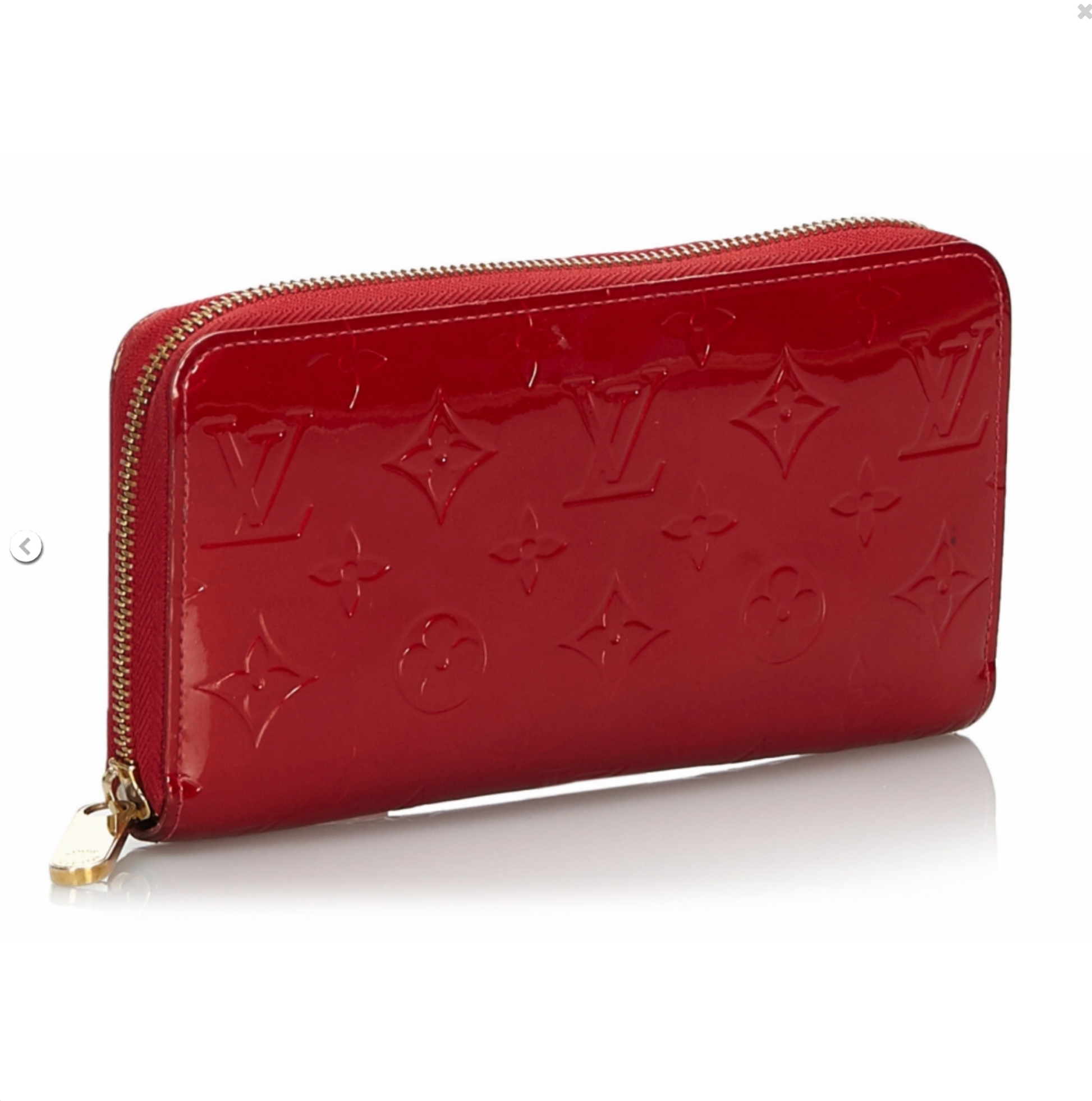 Louis Vuitton Pomme D'Amour Monogram Vernis Wallet Case