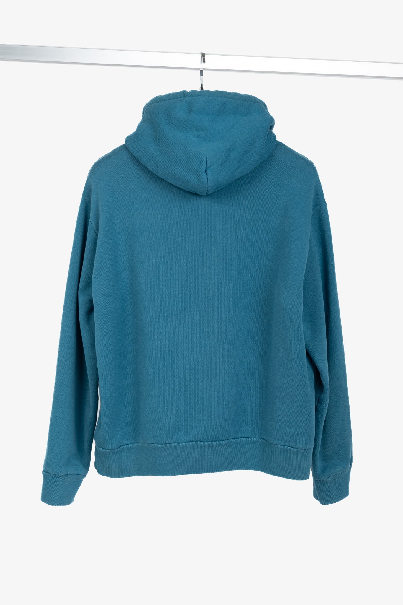 Louis Vuitton Pigeon Blue Embroidered Signature Cotton Hoodie