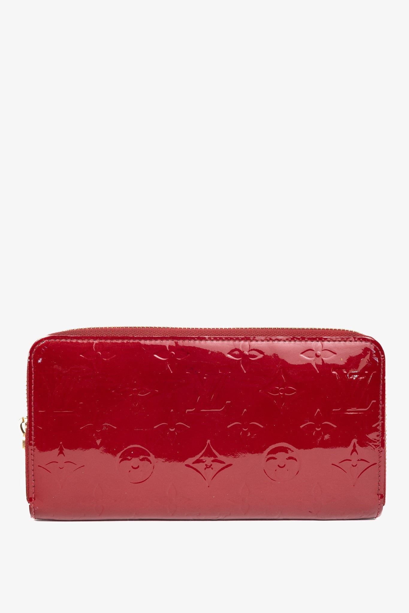 Louis Vuitton Zippy Pomme D'Amour Monogram Vernis Wallet