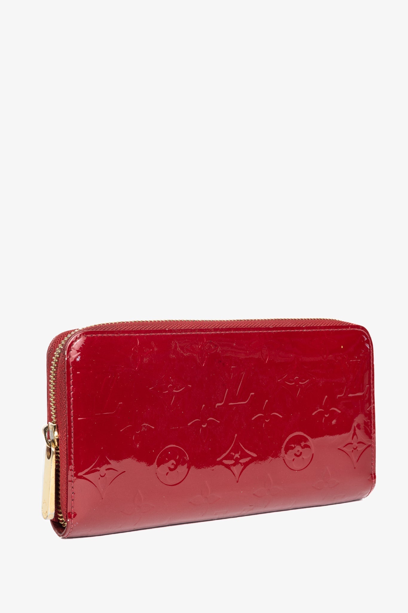 Louis Vuitton Zippy Pomme D'Amour Monogram Vernis Wallet