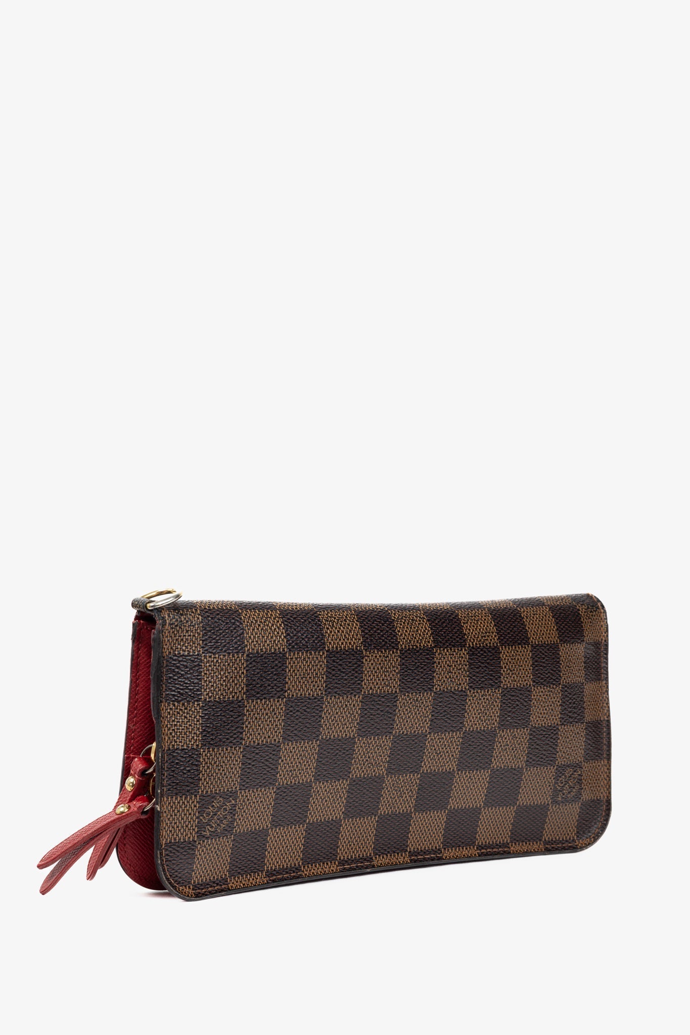 Louis Vuitton Insolite Monogram Canvas & Rouge Wallet