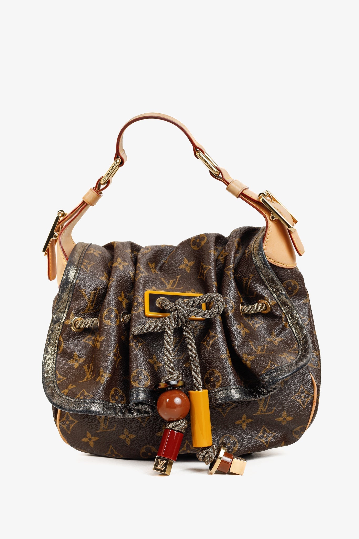 Louis Vuitton SS/09 Limited Edition Kalahari PM Monogram Canvas Bag