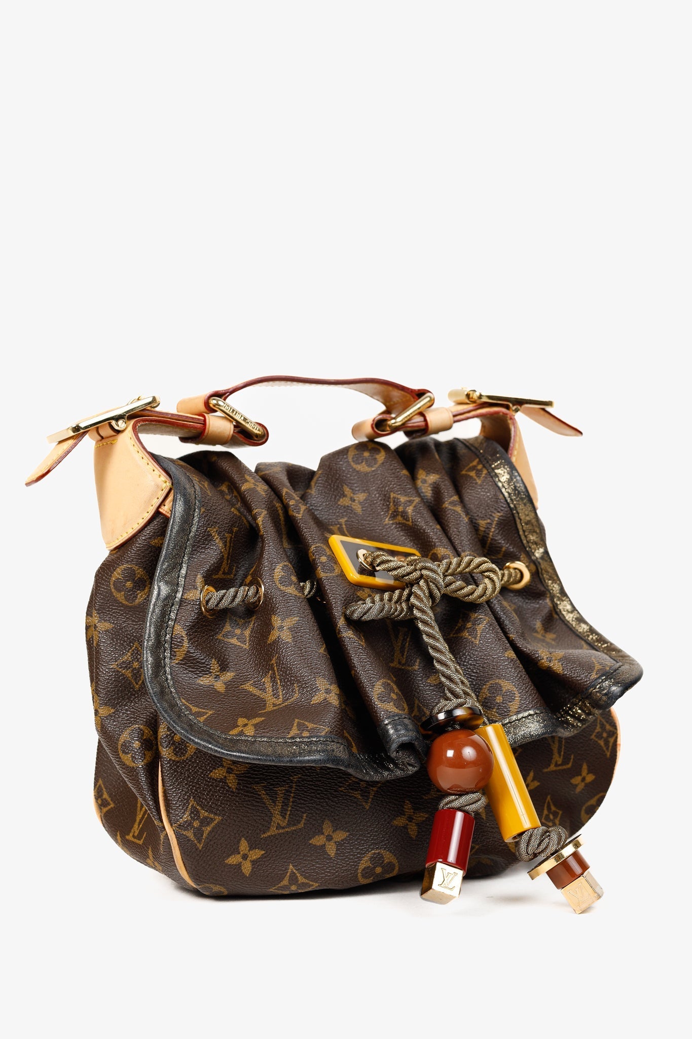 Louis Vuitton SS/09 Limited Edition Kalahari PM Monogram Canvas Bag