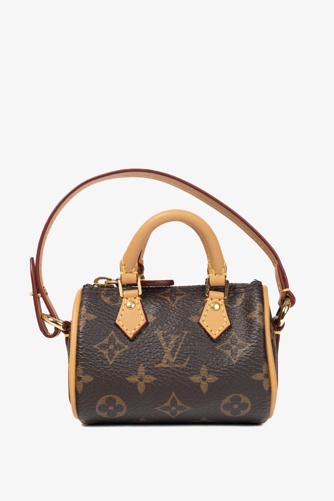 Louis Vuitton Micro Speedy Monogram Bag Charm