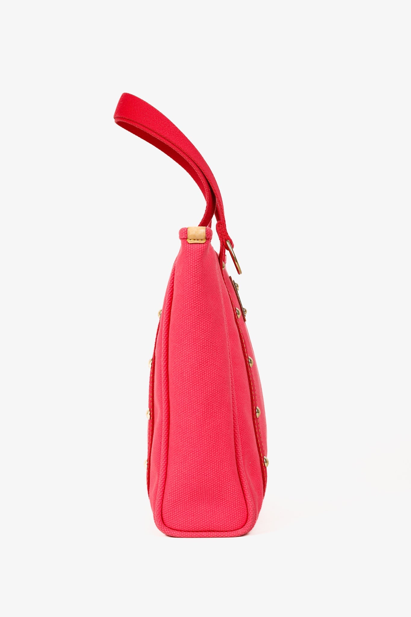 Louis Vuitton Cabas MM Rose Antigua Canvas Tote