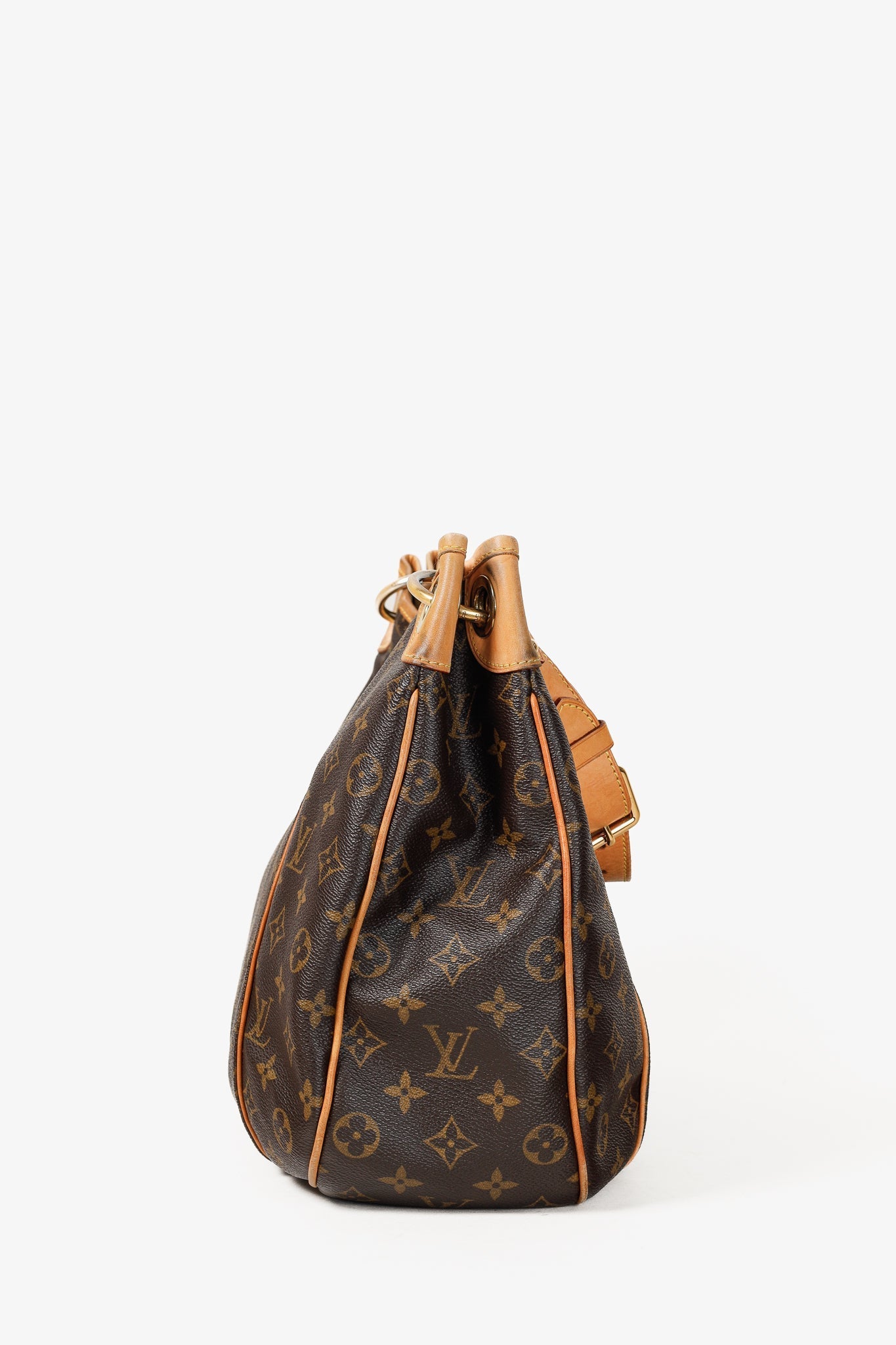Louis Vuitton Galliera Brown Monogram Hobo Bag