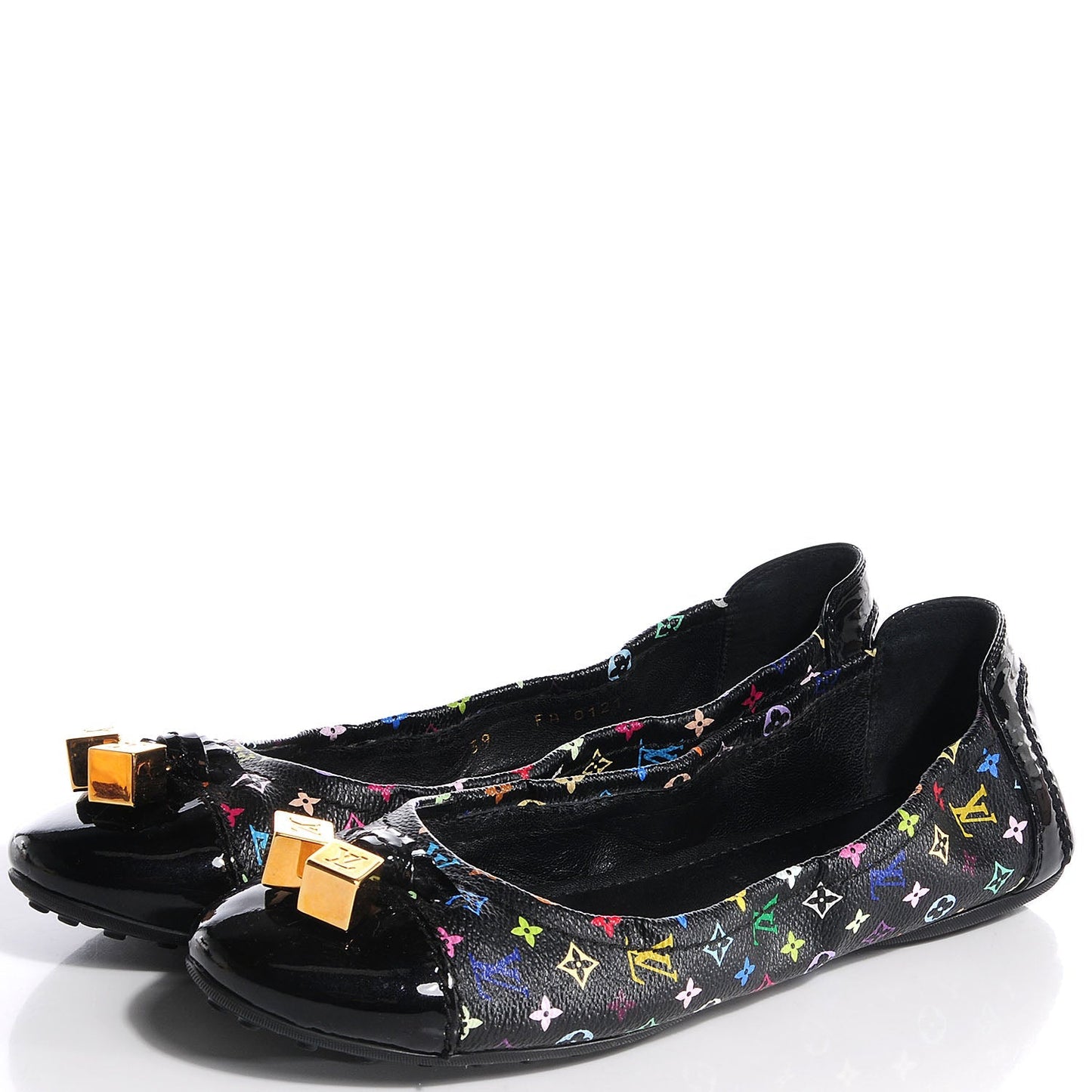 Louis Vuitton DICE SCRUNCH BALLET FLATS Monogram Multicolor Shoes