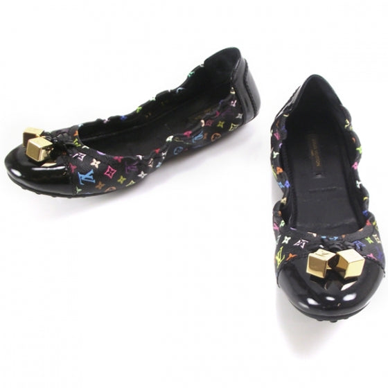 Louis Vuitton DICE SCRUNCH BALLET FLATS Monogram Multicolor Shoes