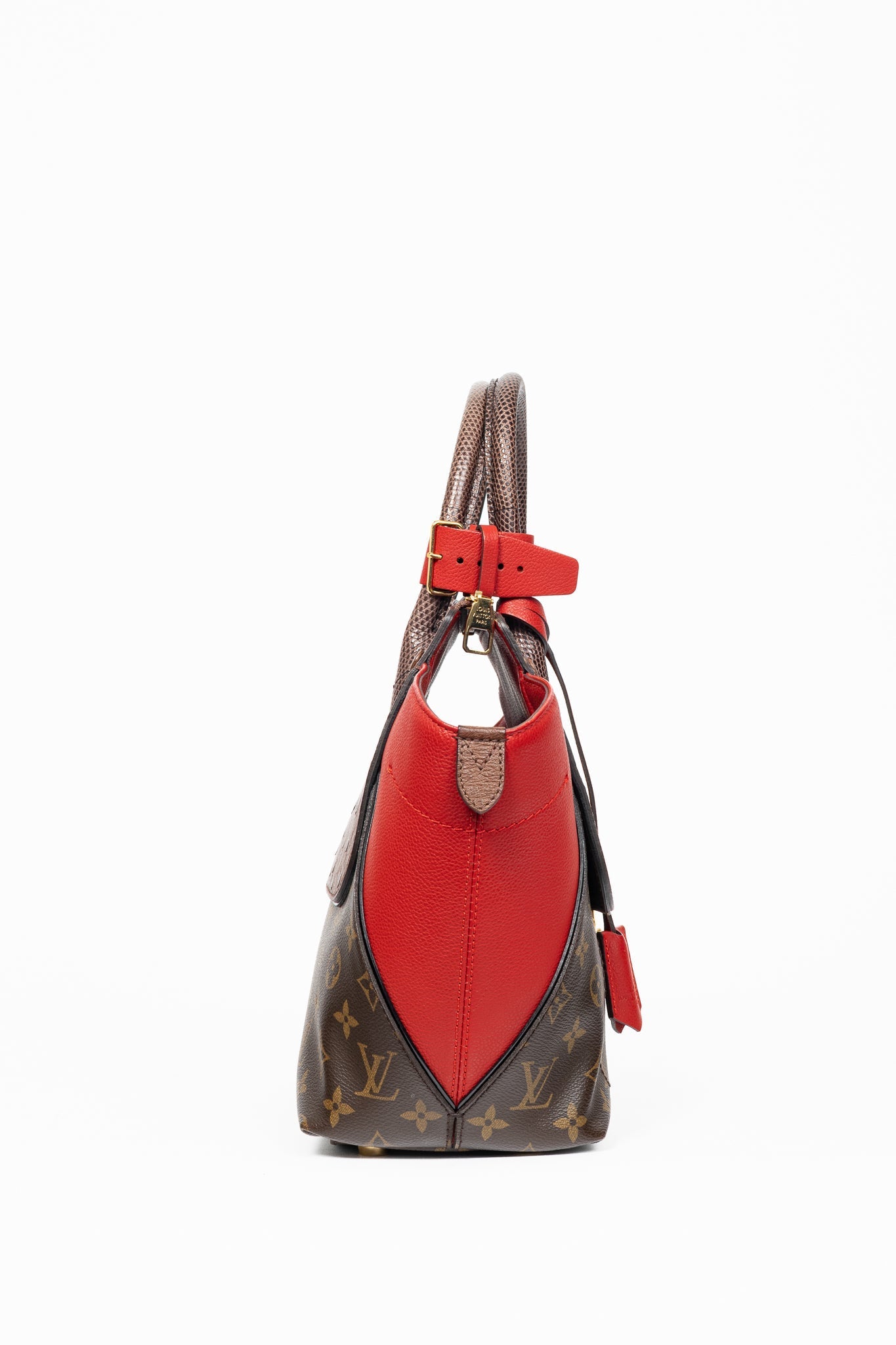 Louis Vuitton Majestueux PM Rouge Monogram Exotique Tote