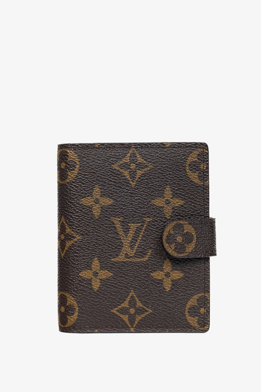 Louis Vuitton Monogram Canvas Mini Agenda Cover Fashion Accessory