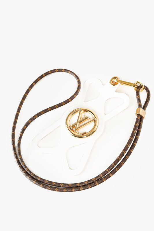 Louis Vuitton Louise Monogram Canvas Phone Holder Fashion Accessory