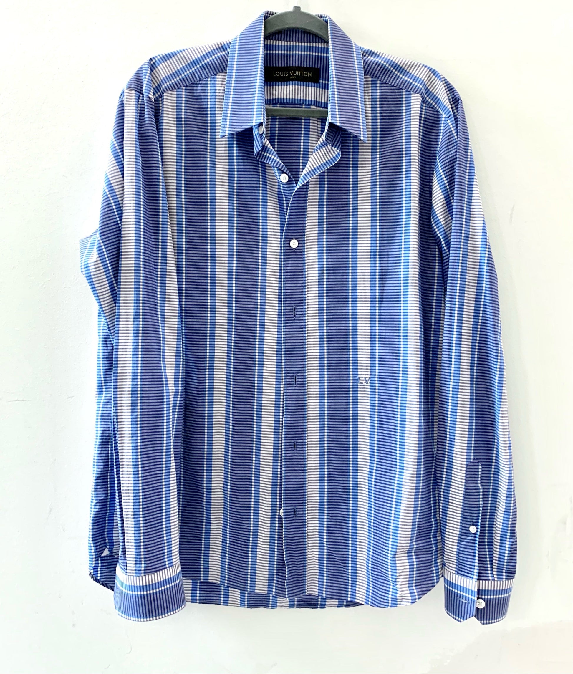 Louis Vuitton BUTTON DOWN STRIPED SHIRT Apparel