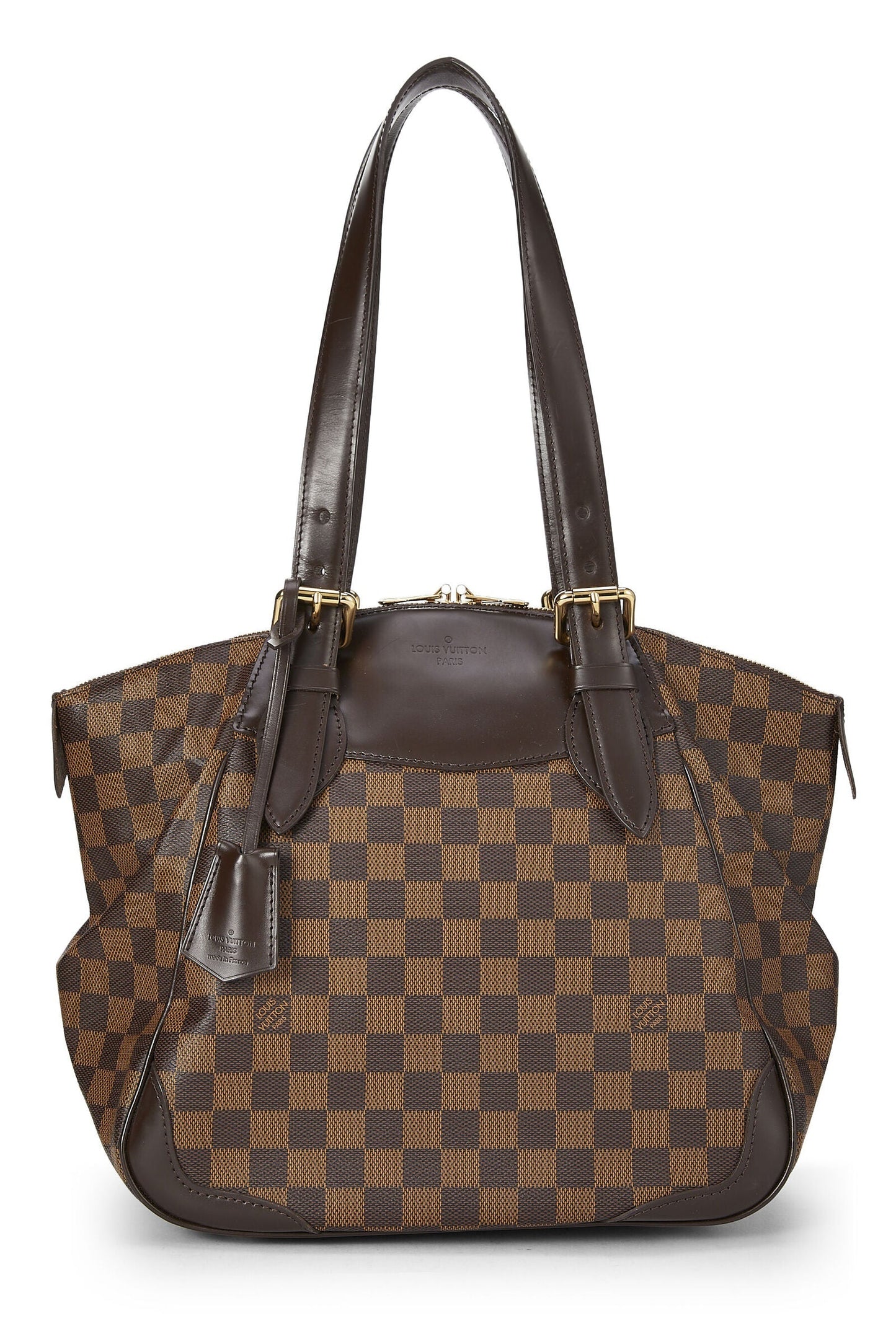Louis Vuitton EBENE VERONA MM Damier Handbag