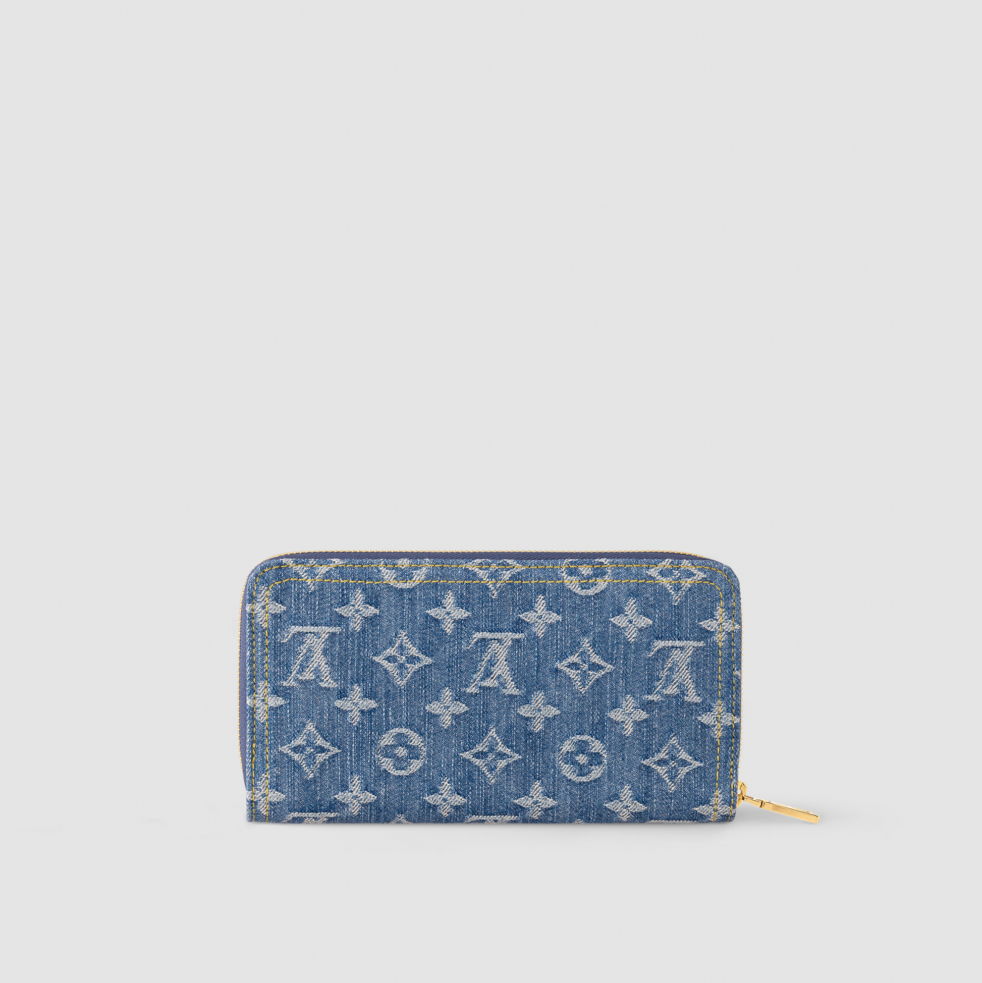 Louis Vuitton Denim Blue Zippy Wallet