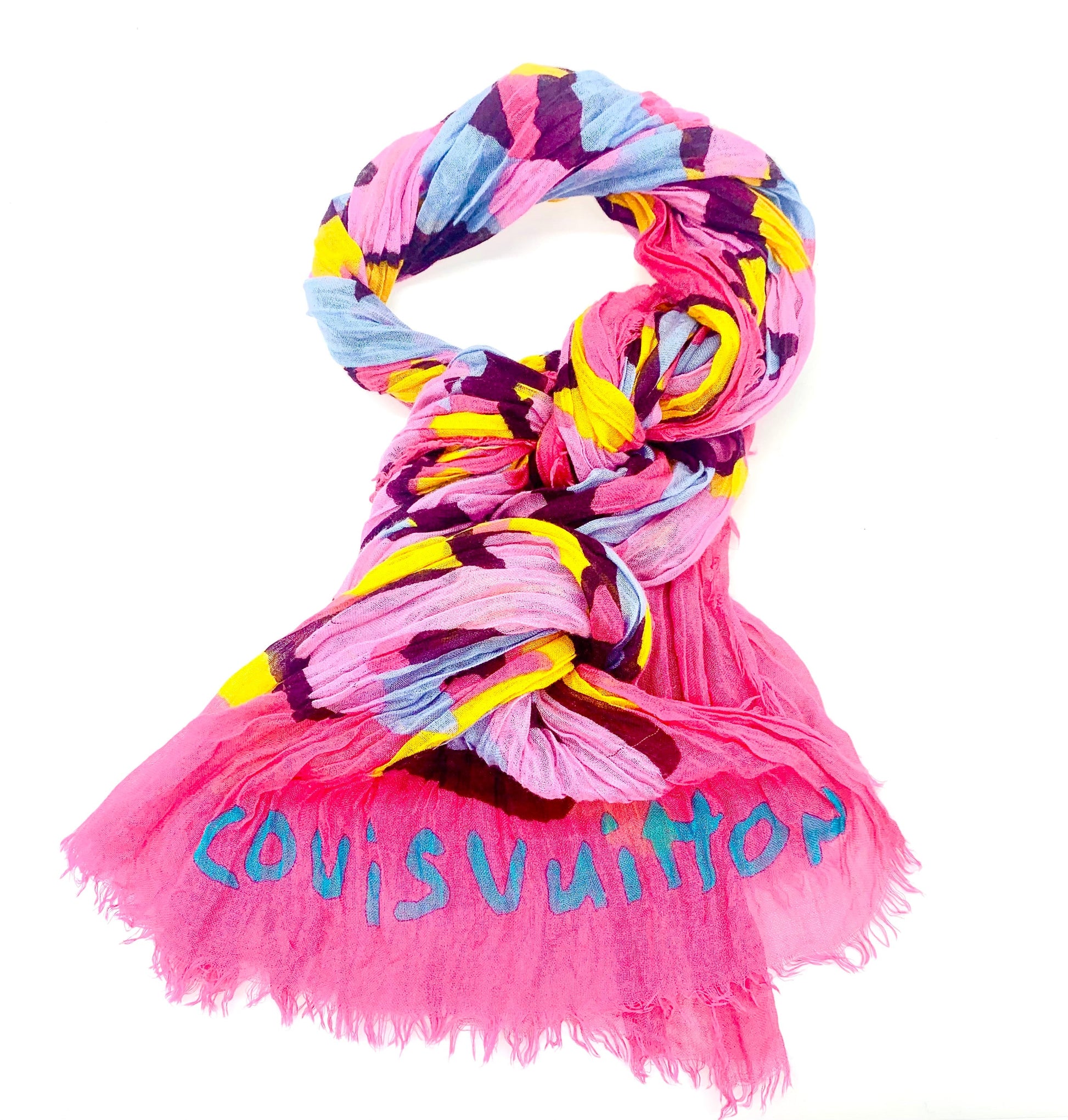Louis Vuitton GRAFFITI SCARF Large