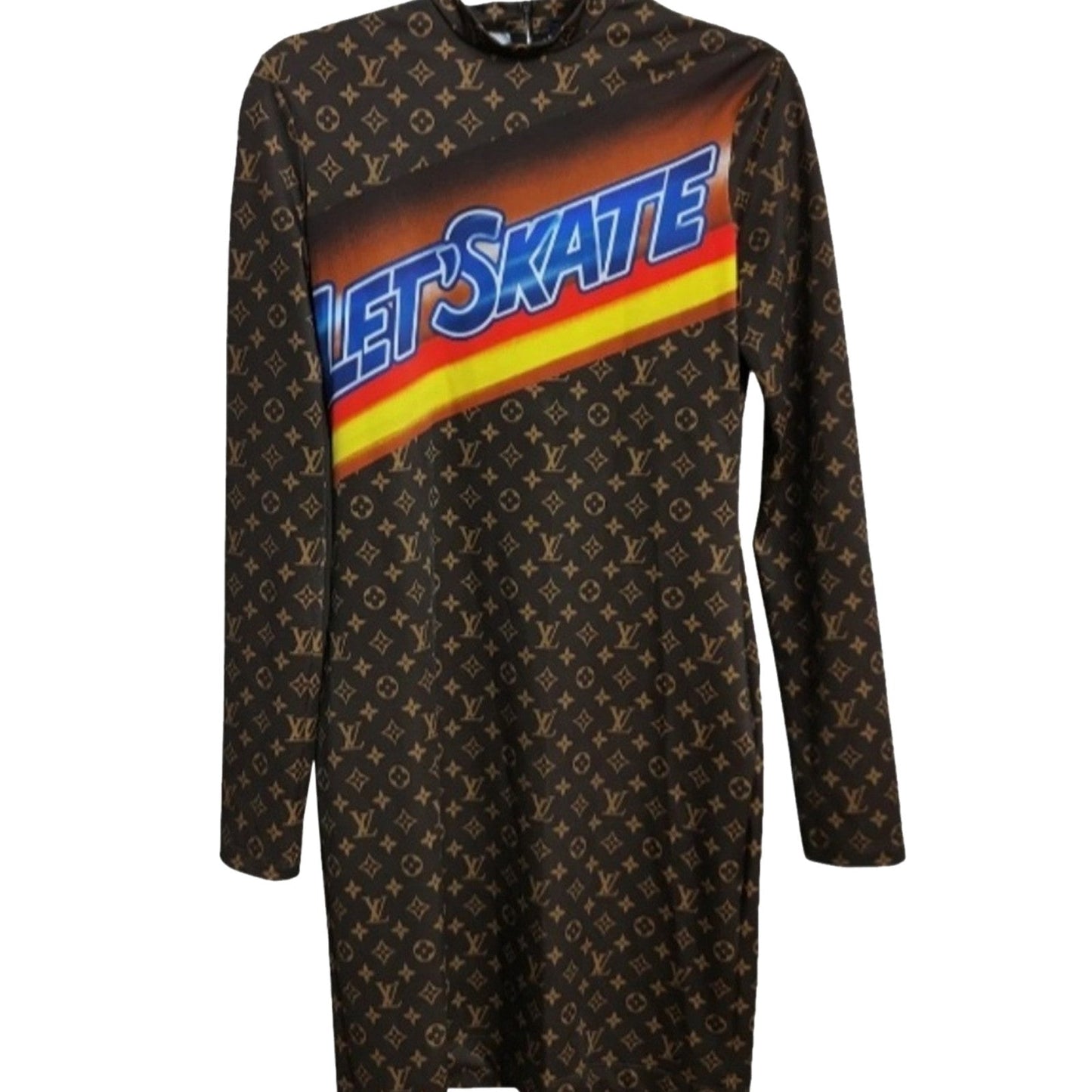 Louis Vuitton LET'S SKATE LONG-SLEEVED DRESS Apparel