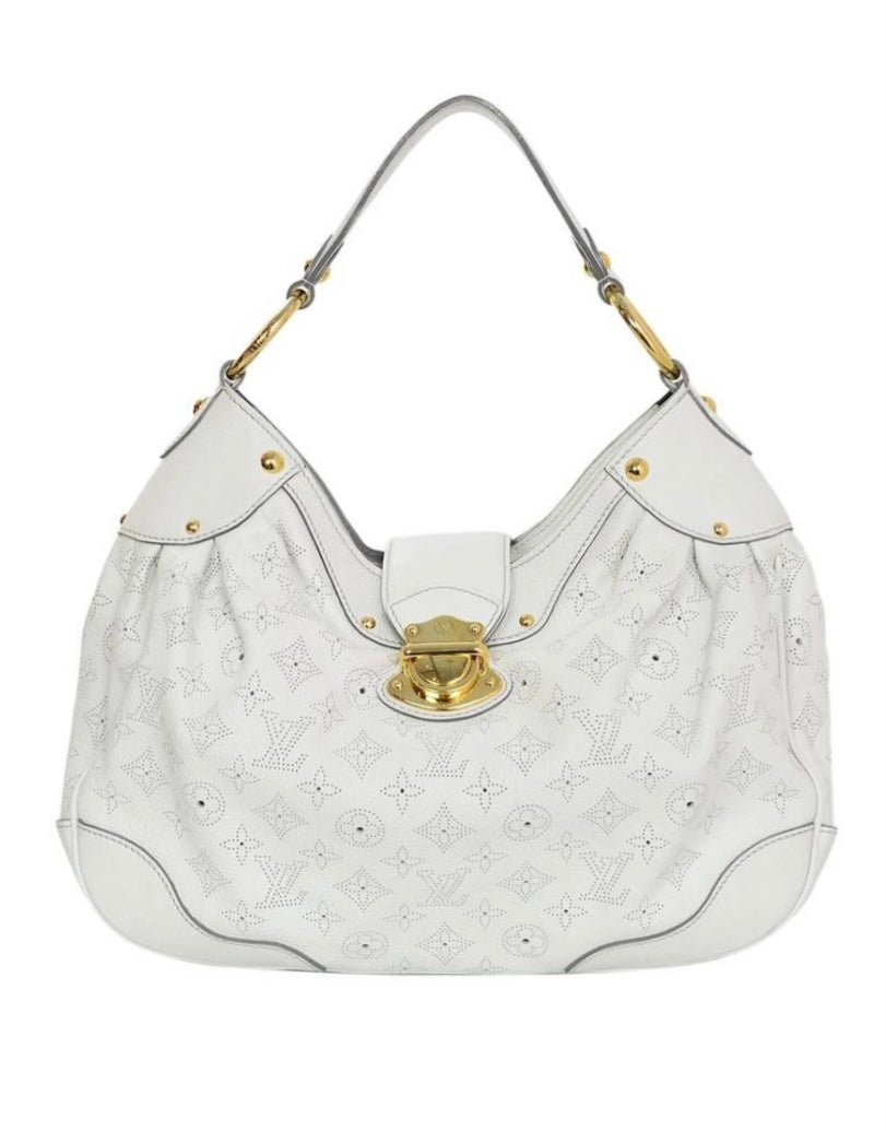 Louis Vuitton MAHINA SOLAR PM Leather Handbag