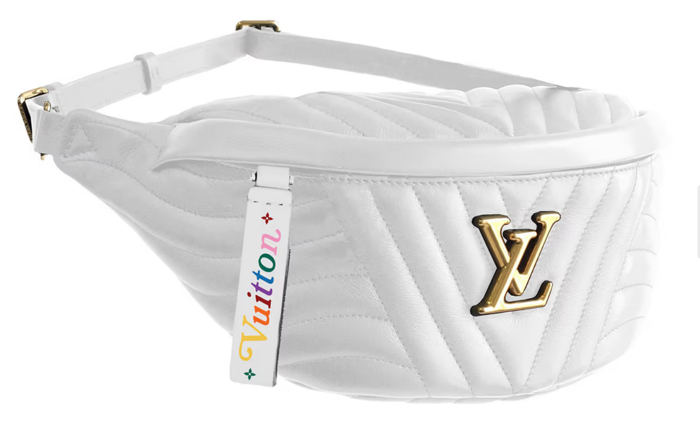 Louis Vuitton QUILTED CALFSKIN NEW WAVE BUMBAG Handbag