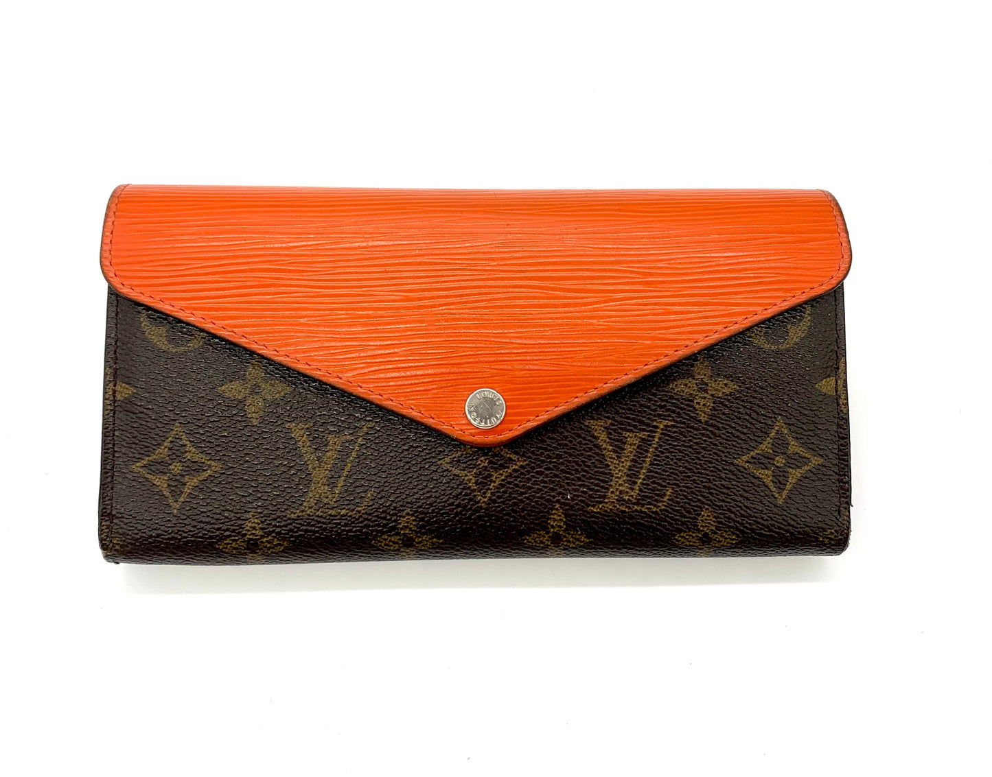 Louis Vuitton LONG MARIE LOU EPI TRIFOLD Wallet Case