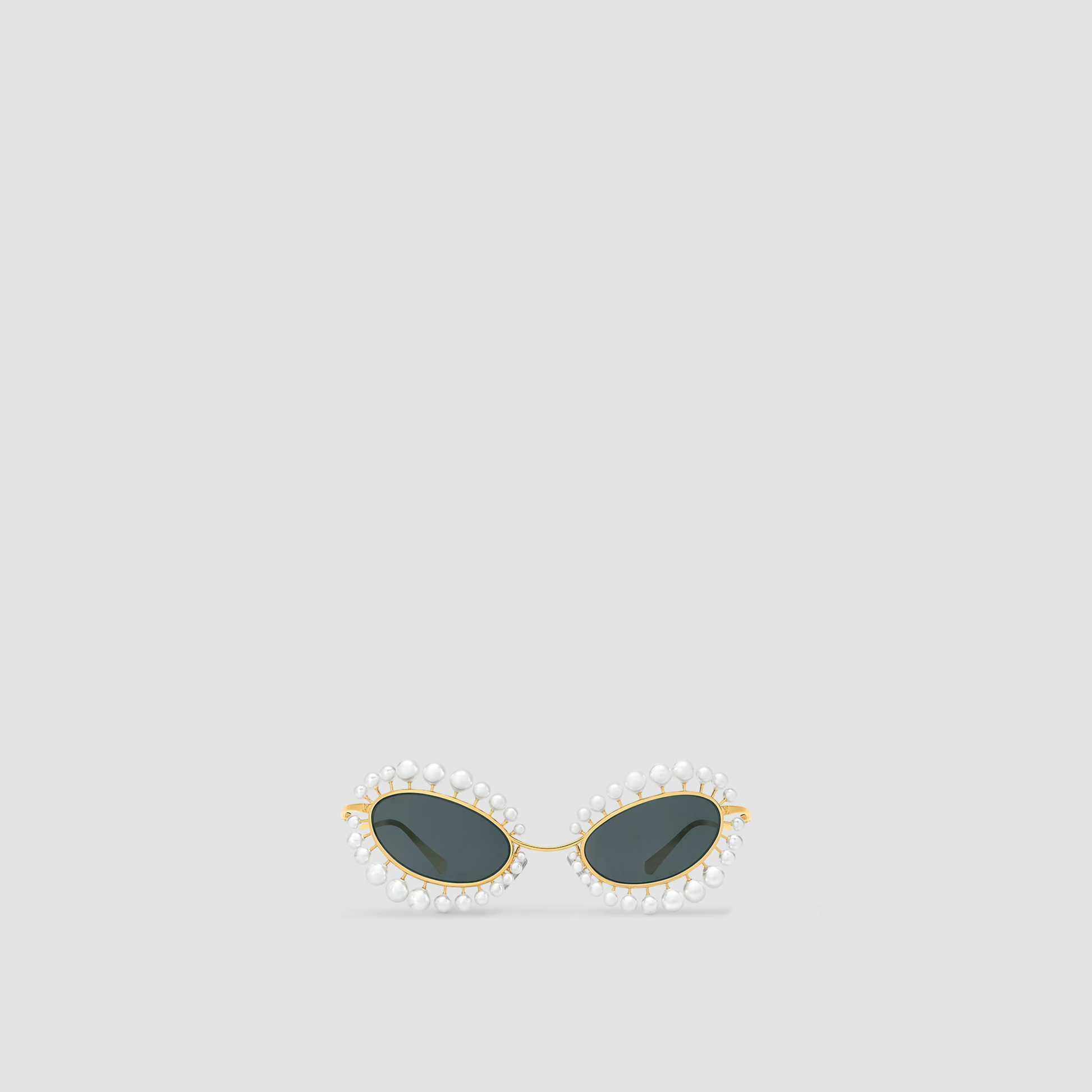 Louis Vuitton RUNWAY LV Wire Pearls Sunglasses Z2393U