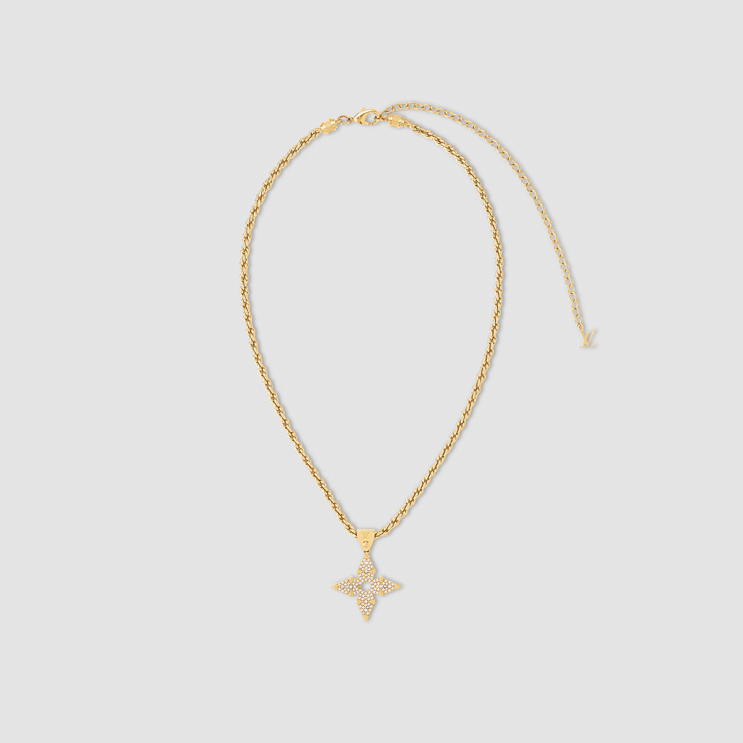 Louis Vuitton Runway LV Rope Pendant M01751