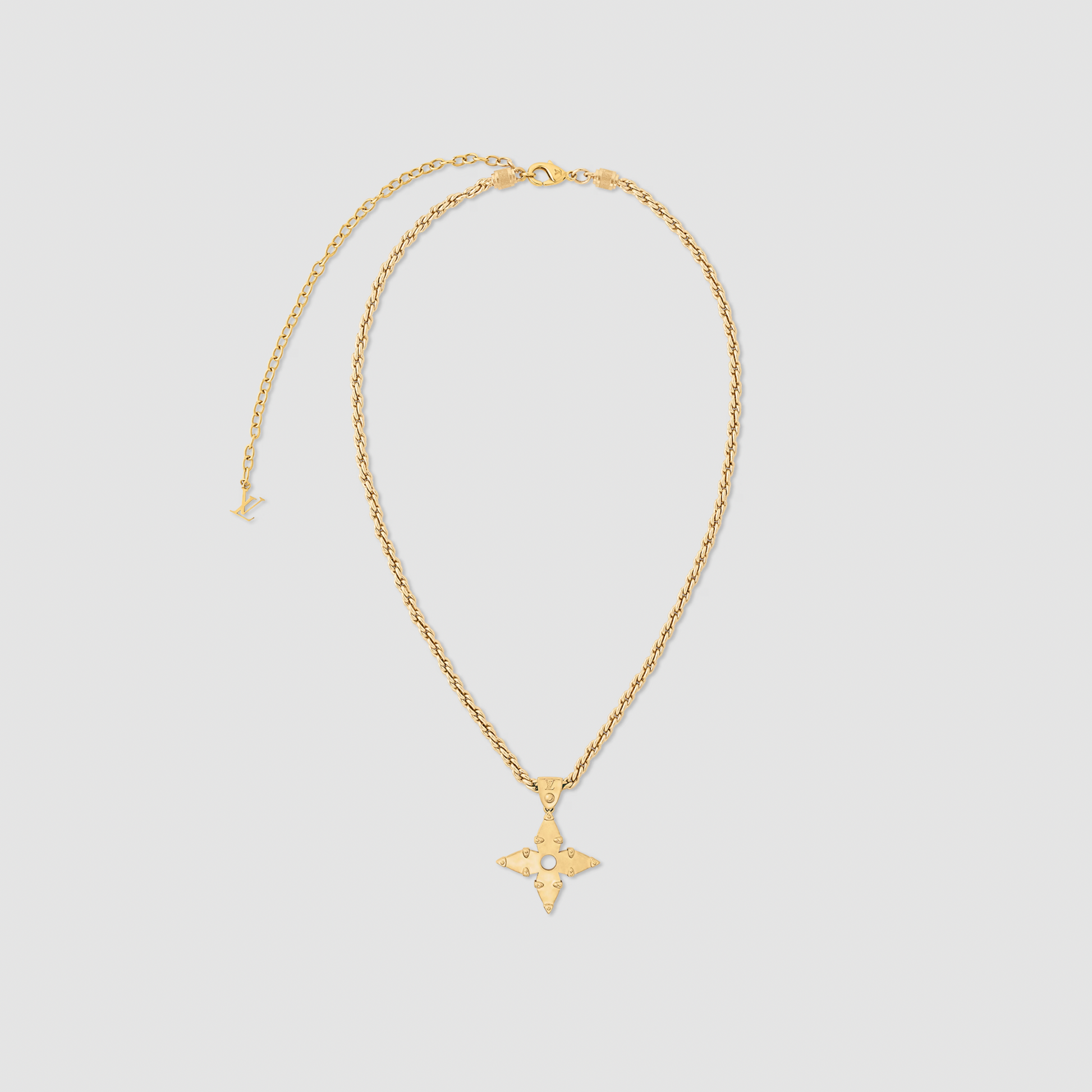 Louis Vuitton Runway LV Rope Pendant M01751