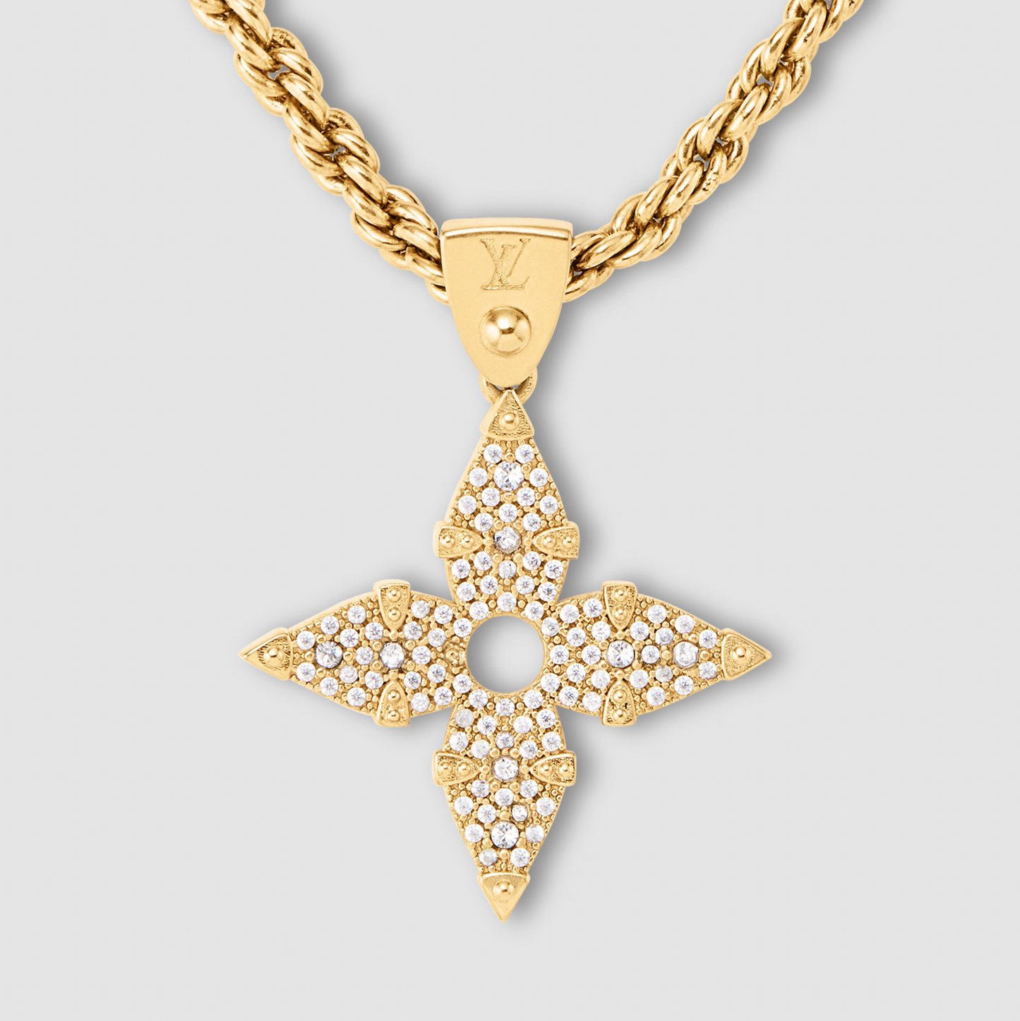 Louis Vuitton Runway LV Rope Pendant M01751