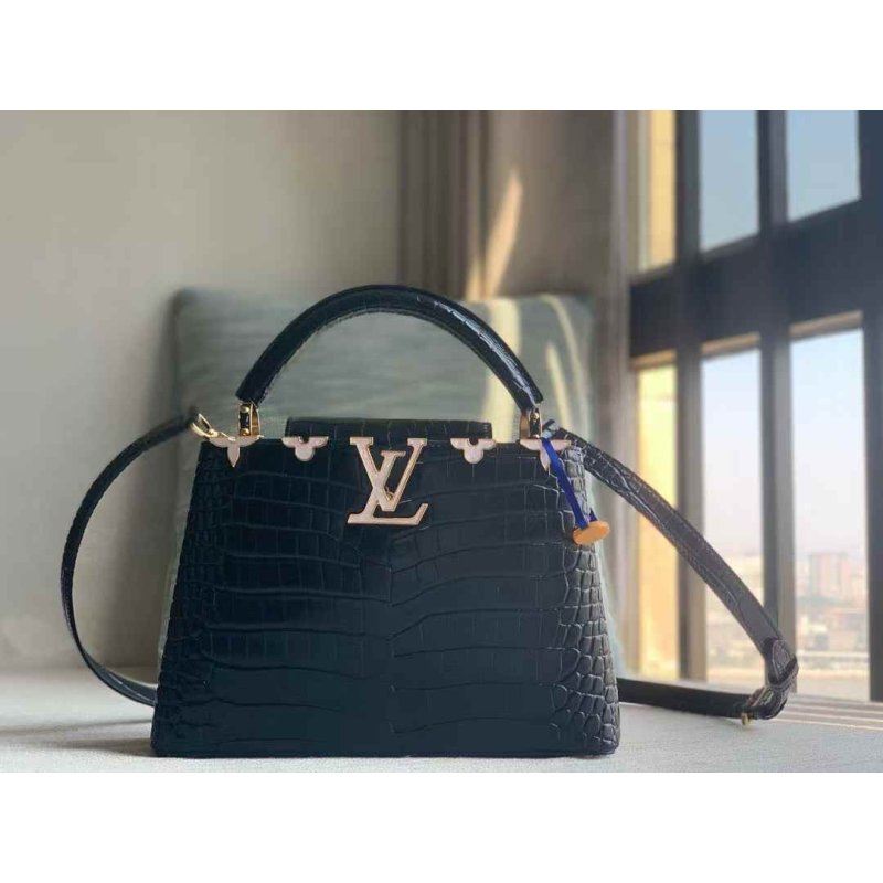 Louis Vuitton Capucnes Hand Bag Mini Travel Bag Bag Bgdc0085