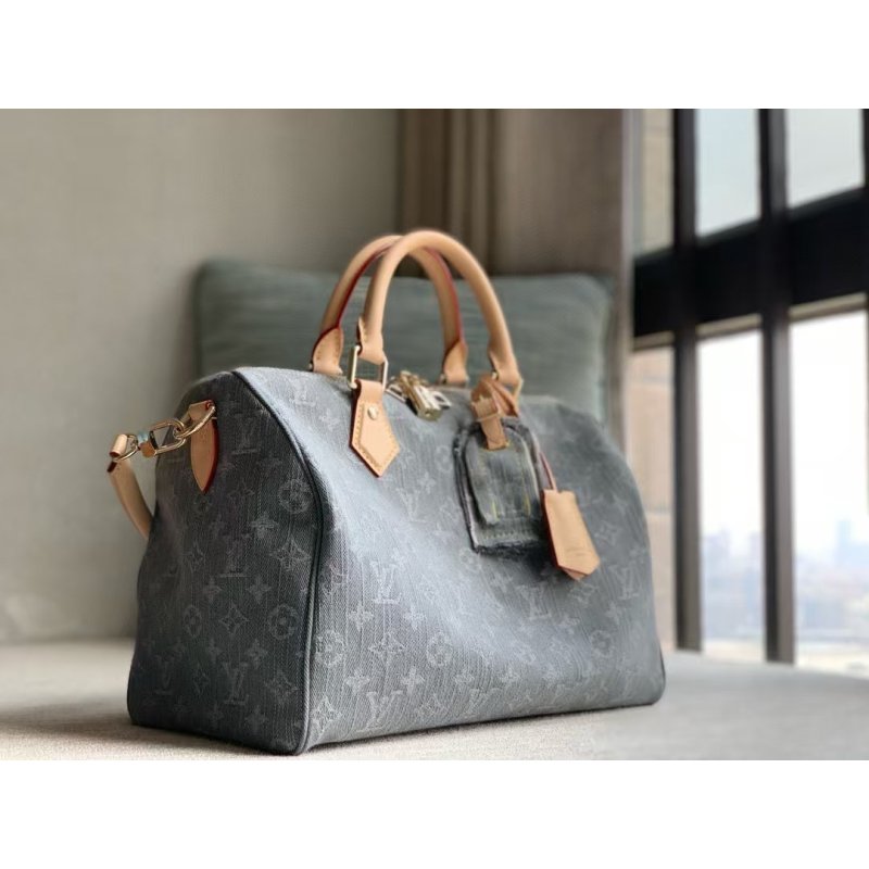 Louis Vuitton Speedy Soft Top Handle Bag Travel Bag