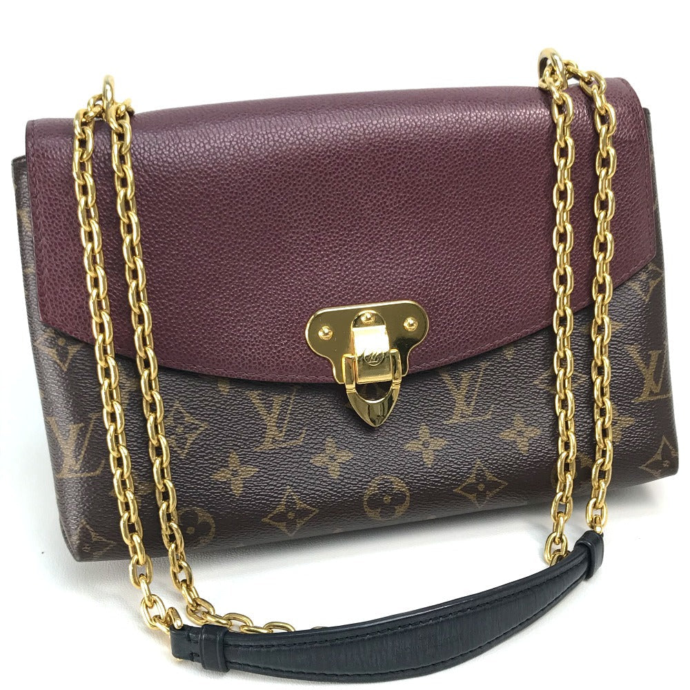 Louis Vuitton M43715 Sun Praseed Monogram Leather Canvas Brown Shoulder Bag