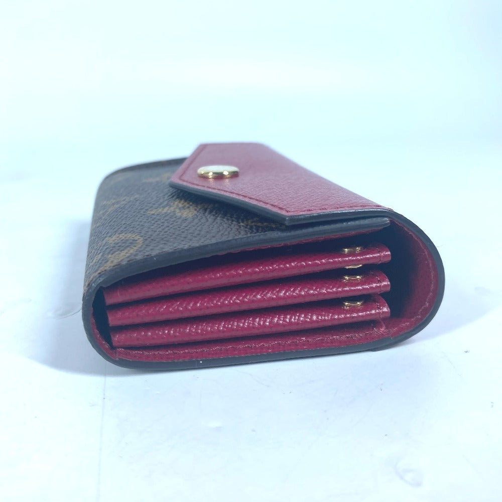 Louis Vuitton M61273 Multicult Sarah Monogram Canvas Red Wallet Case